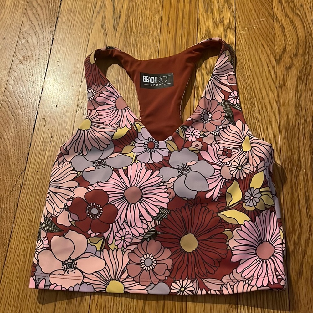Athletic crop top